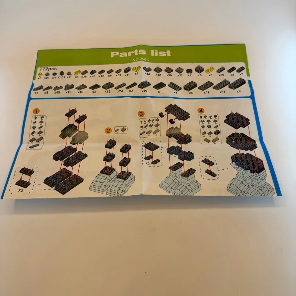 Wise‎ Hawk Micro Building Blocks - Artistic/Bear Style (774 Pieces)